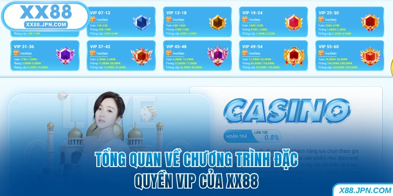 Lợi Ích Đặc Quyền XX88 Cùng Bạn Chinh Phục Thưởng Đỉnh Cao 5 Tổng quan về chương trình đặc quyền VIP của XX88